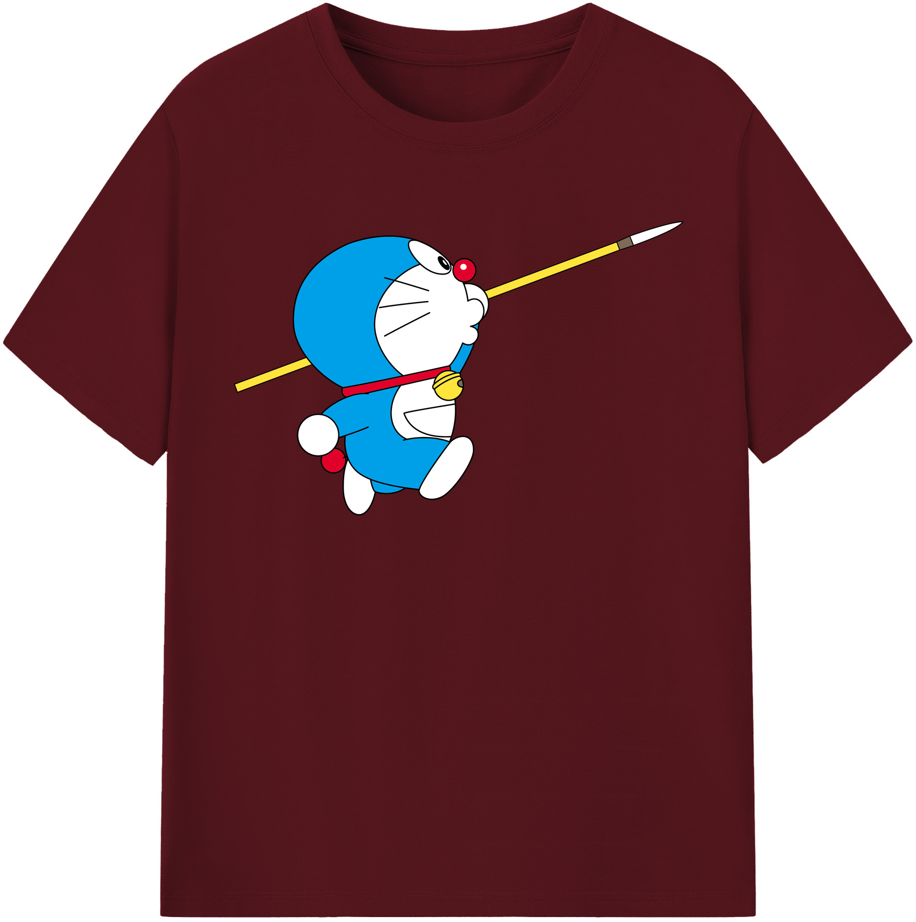 （画像用） ドラえもん Doraemon 綿100％半袖Tシャツ（フロントプリント）